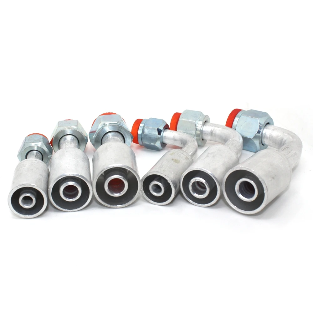 1pcs Automotive air conditioning general pipe aluminum joints,aluminum fitting R12 3/8 1/2 5/8,Air conditioning aluminum joint