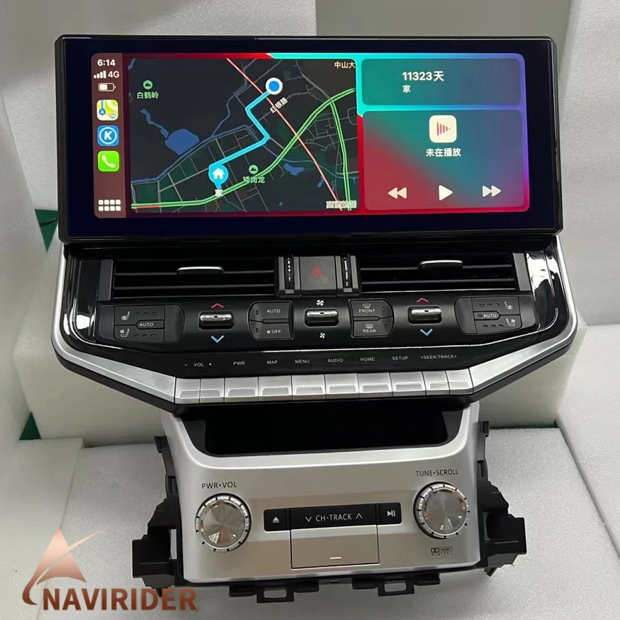 

16.2" Android Car Multimedia Gps Video Player For Toyota Land Cruiser LC200 Upgrade LC300 VX-R 2008-2021 Central Carplay Screen