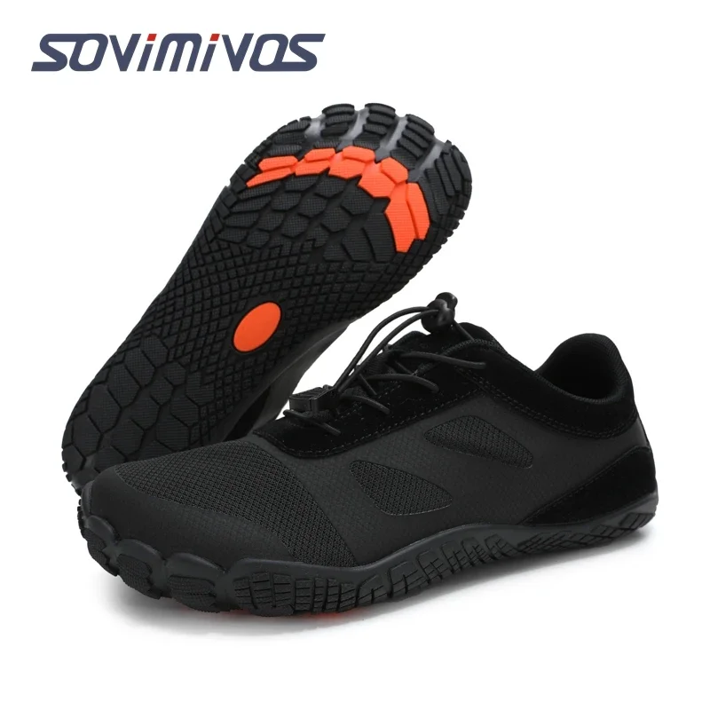 Men's Cross Trainer Minimalist Barefoot รองเท้า Zero Drop รองเท้าผ้าใบกว้าง Toe Box ผู้หญิงวิ่งลื่นกลางแจ้งเดินรองเท้า