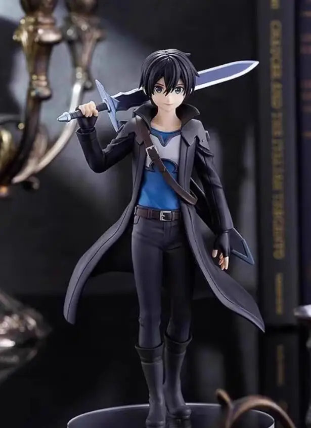 No box Japanese original anime figure Kirigaya Kazuto/Kirito action figure collectible model toys for boys