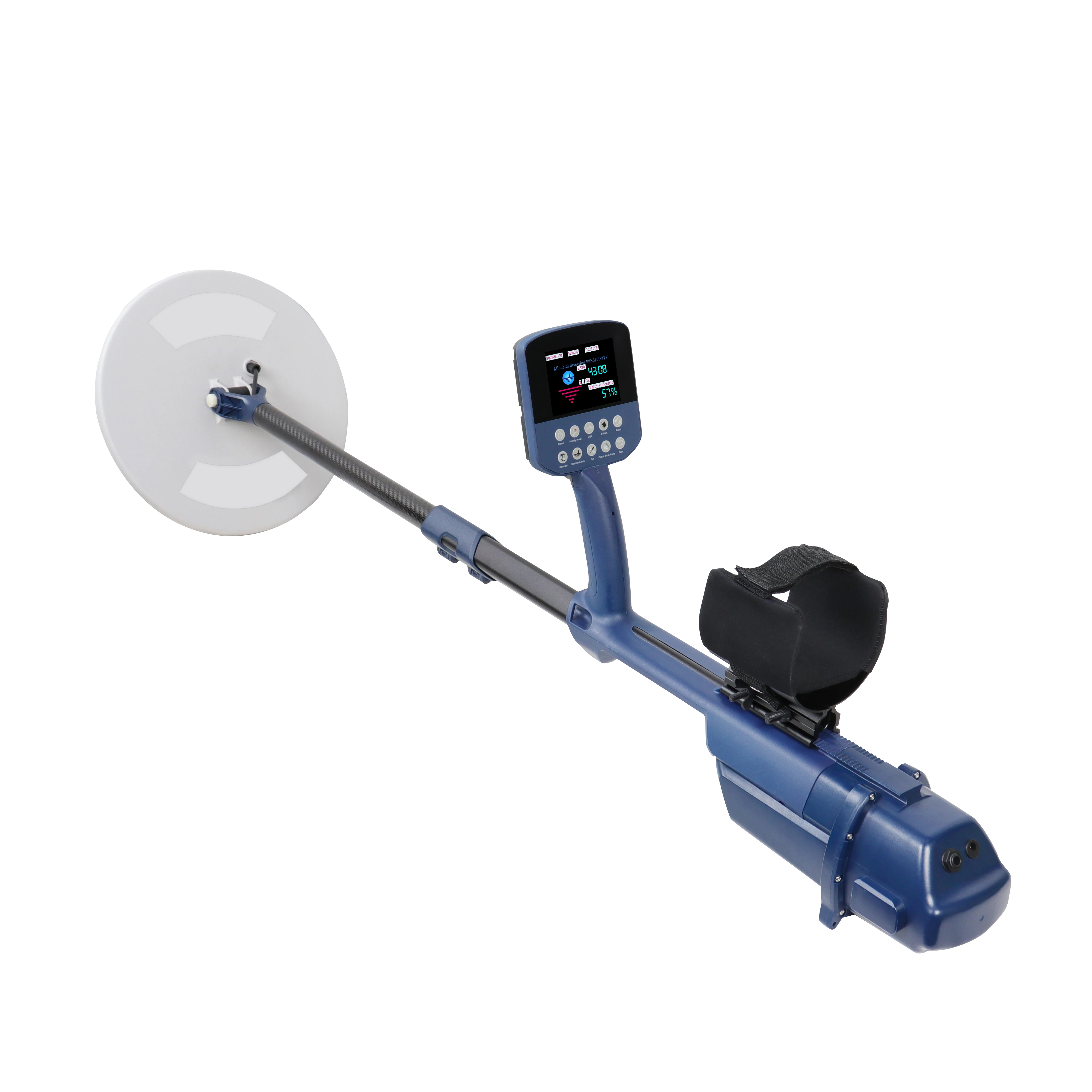 Factory Price Newest High Sensitivity Underground Gold Metal Detector MCD-7000 9.6KHZ Treasure Hunter MCD7000