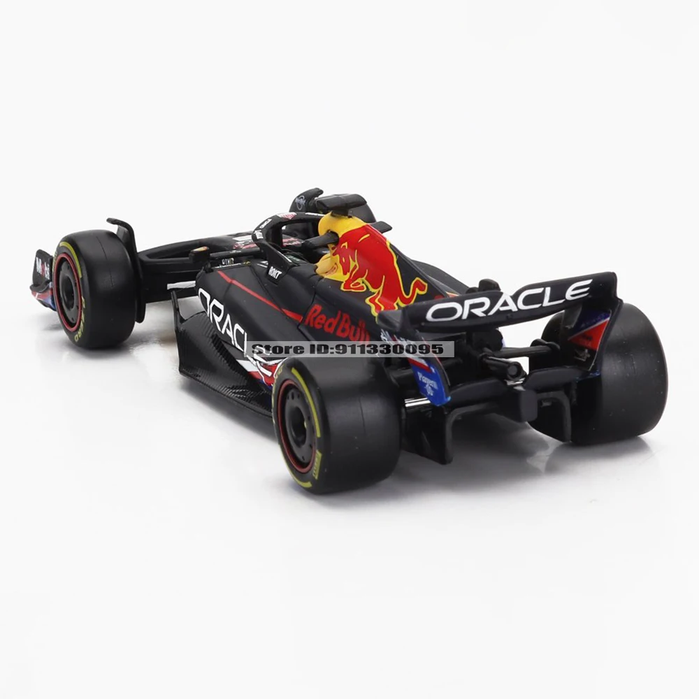Bburago 1:43 F1 Red Bull RB19 2023 Estación Austin de EE. UU. # 1 Verstappen # 11 Perez coche de aleación modelo fundido a presión juguete coleccionable