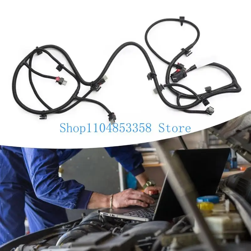 652F Hassle Quick Connection ABS Radars Harness Multiple Model Compatibility Front Bumper