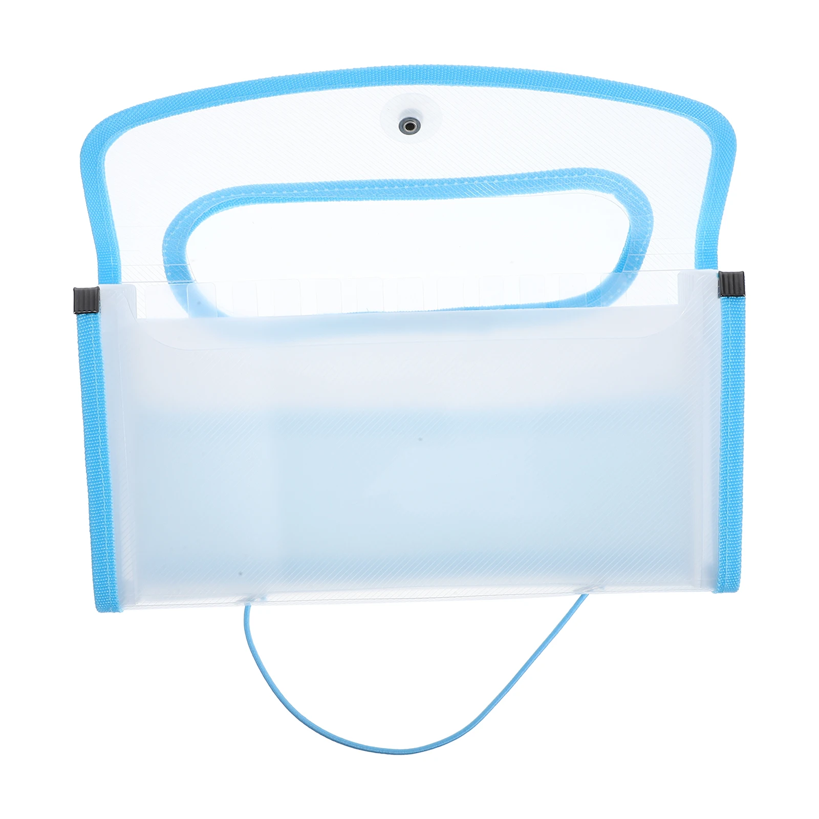 

13-Pocket Expanding Accordion Folder Blue File Organizer for Document Management Receipt Holder Office School Important Paper