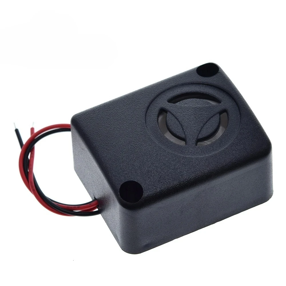 1/3/5PCS QSI-4840 Anti-theft Car Burglar Alarm 6/12/15V 120dB Active High Decibel Buzzer Safe Box Burglar Alarm Car Accessories