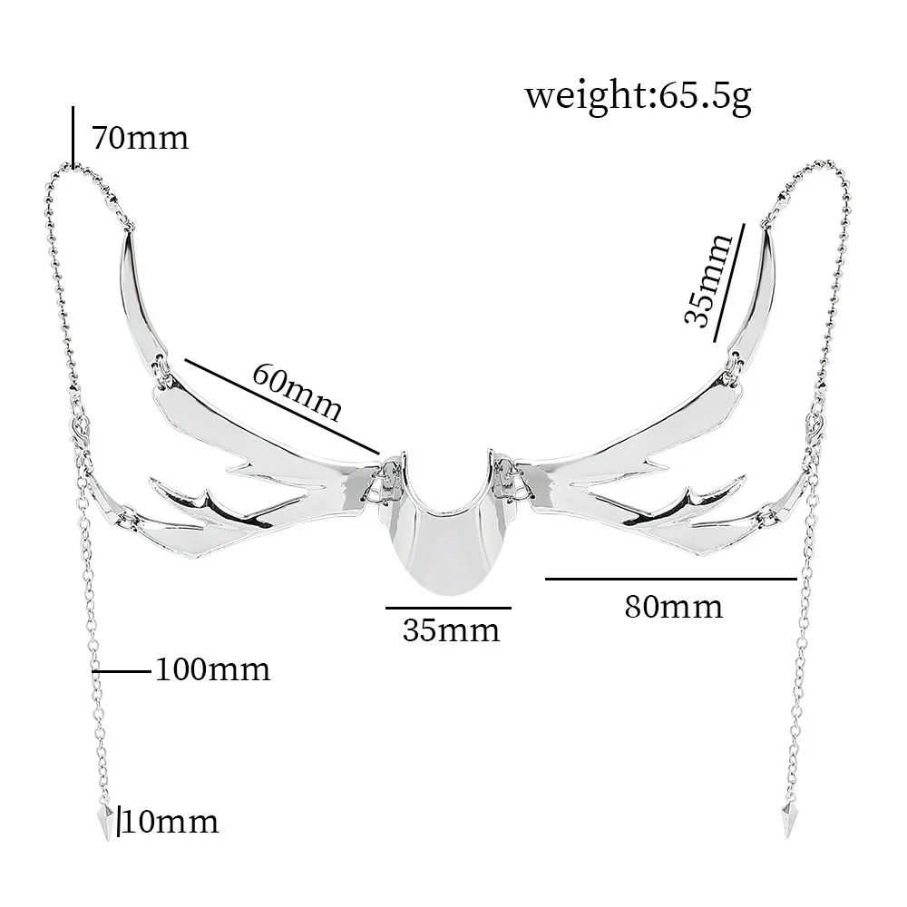 Cool Face Chain Mask for Men and Women y2k Halloween Face Cover Jewelry Mystery Accessory Dancing Party Role Play Masquerades - Image 5