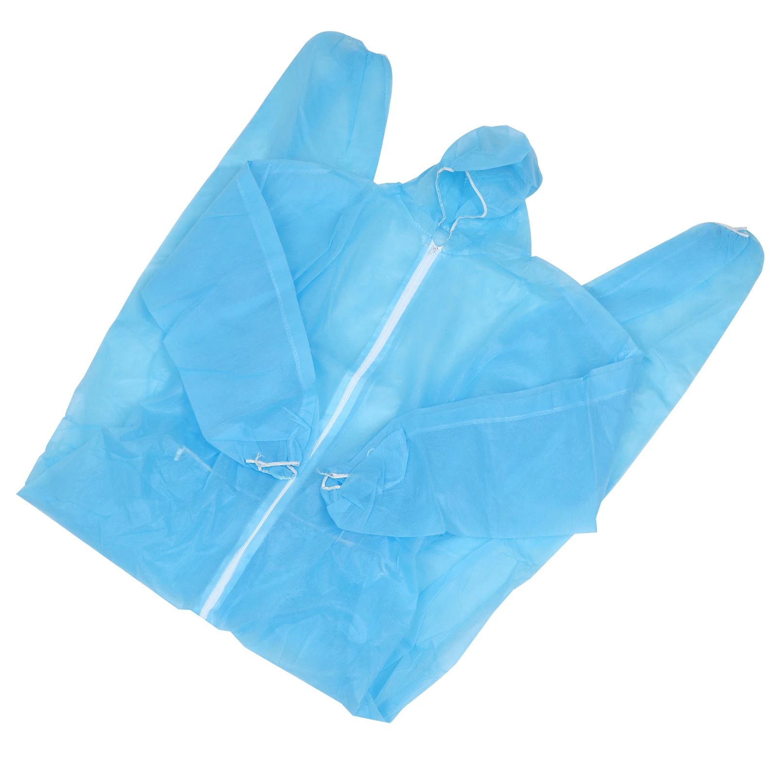 

Protective Work Clothes Non-woven Disposable Coveralls Full Body Coverage Dust Proof Paint Spraying One-piece Workshop Suits