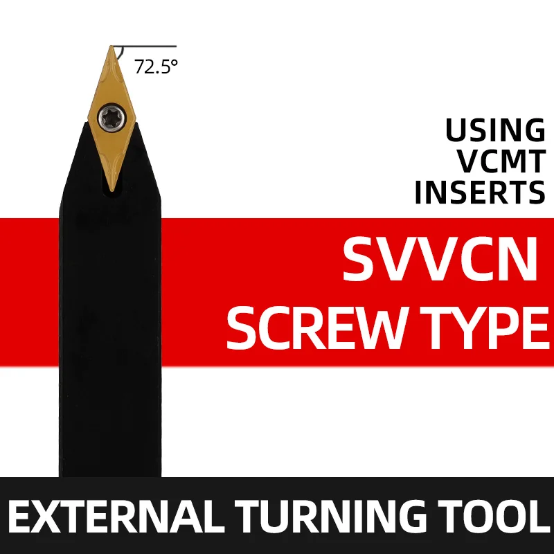 SVVCN SVVCN1616H11 SVVCN2020K11 SVVCN1616H16 SVVCN2020K16 SVVCN2525M16 herramienta de torneado externno machine cortadora de torn #1