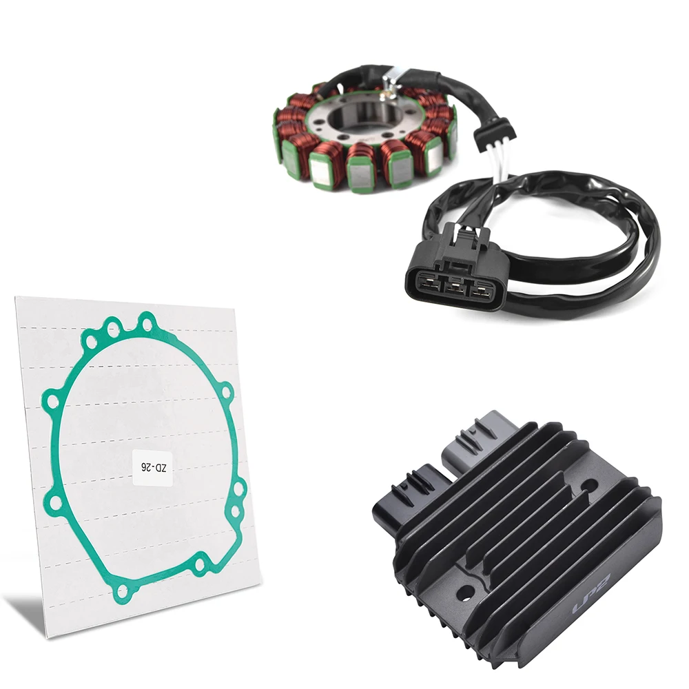 

Rectifier Regulator Stator Coil Gasket Kit for Kawasaki Ninja ZX10R ZX-10R ZX 10R ZX10 R ZX1000 2008 2009 2010