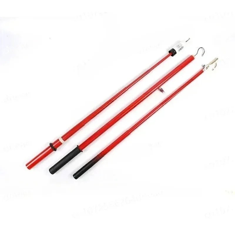 10kv Telescopic Discharge Rod 35KV Resistance-discharge Direct Discharge Dual-purpose High Voltage Safety
