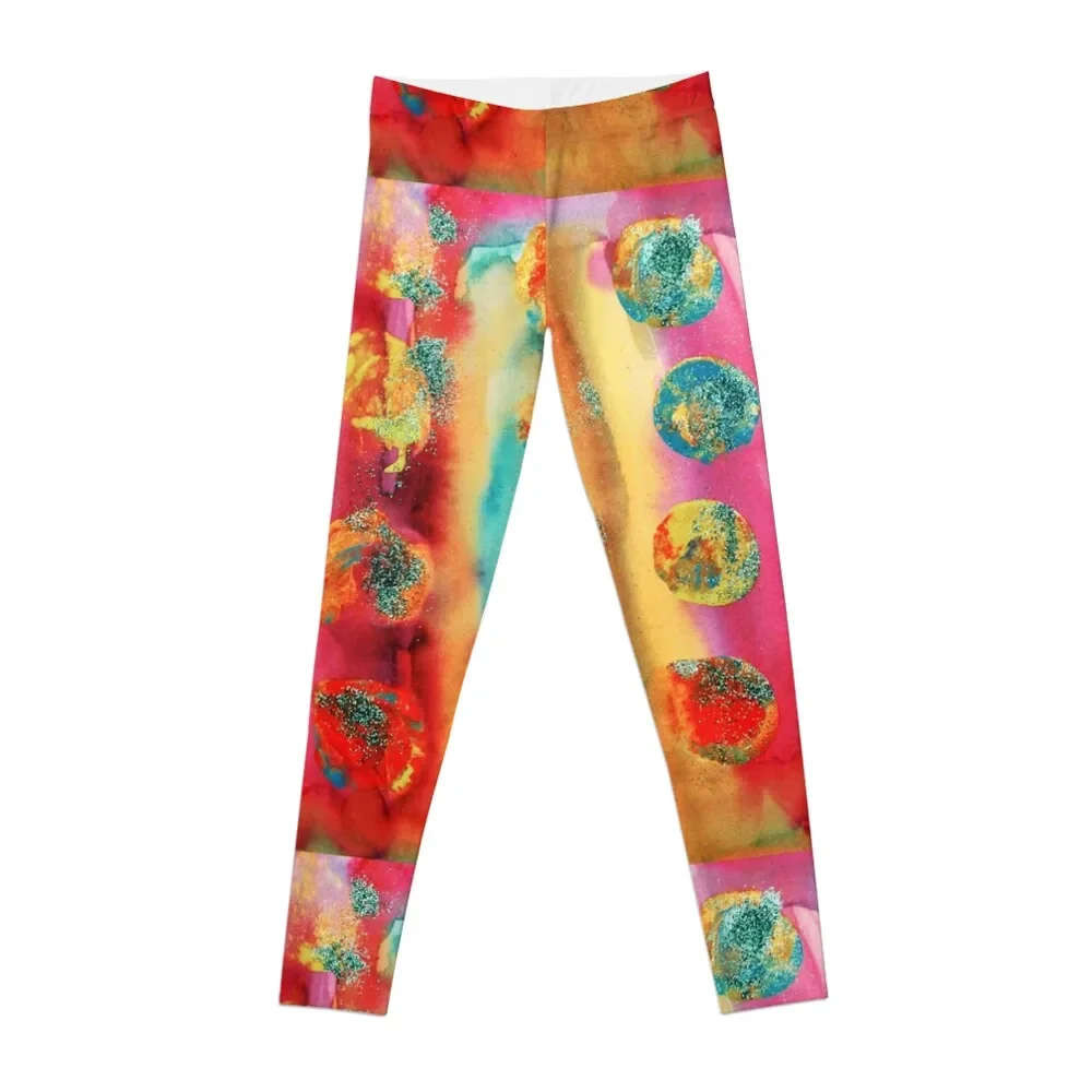 

Rainbow Crystal Leggings harem pants sportswear for gym Women sports Womens Leggings