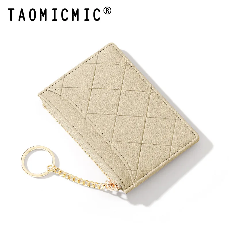 Ladies' leather short zipper wallet,Multi-slot business card and ID card case,student coin purse,monedero,carteira feminina