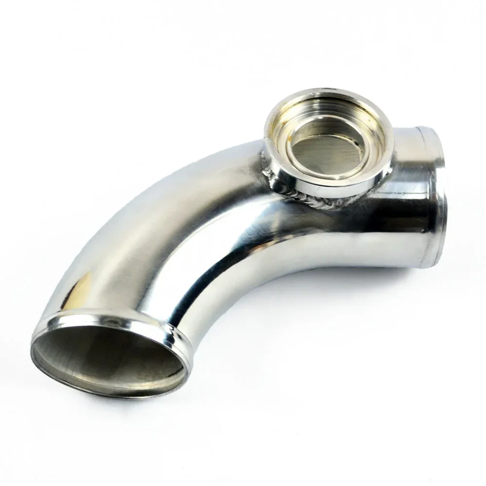 Modified Auto SQV Exhaust Valve 90 Degree Connecting Pipe for Turbine Intercooler Kit