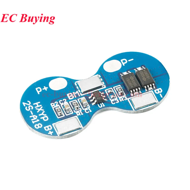1Pc-50Pcs 2S 7.4V 8.4V 3A Li-ion Lithium Battery 18650 Charger Protection Board Module BMS PCM Lipo Battery 2 Cell Pack 2S-A18
