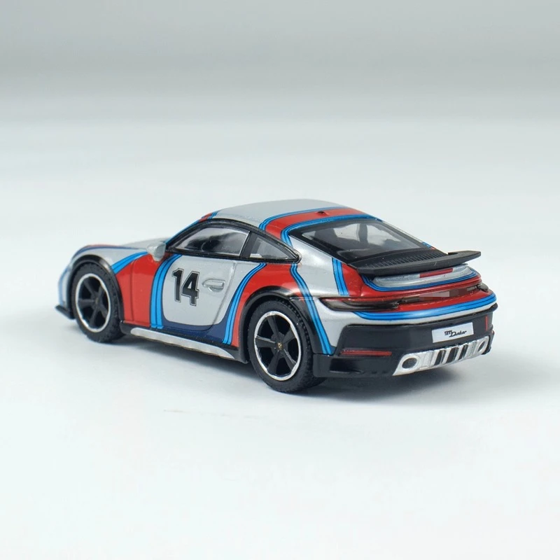 Minigt 1/64 911 dakar liga veículo motorizado brinquedo fundição modelo de metal coleção menino presentes de natal