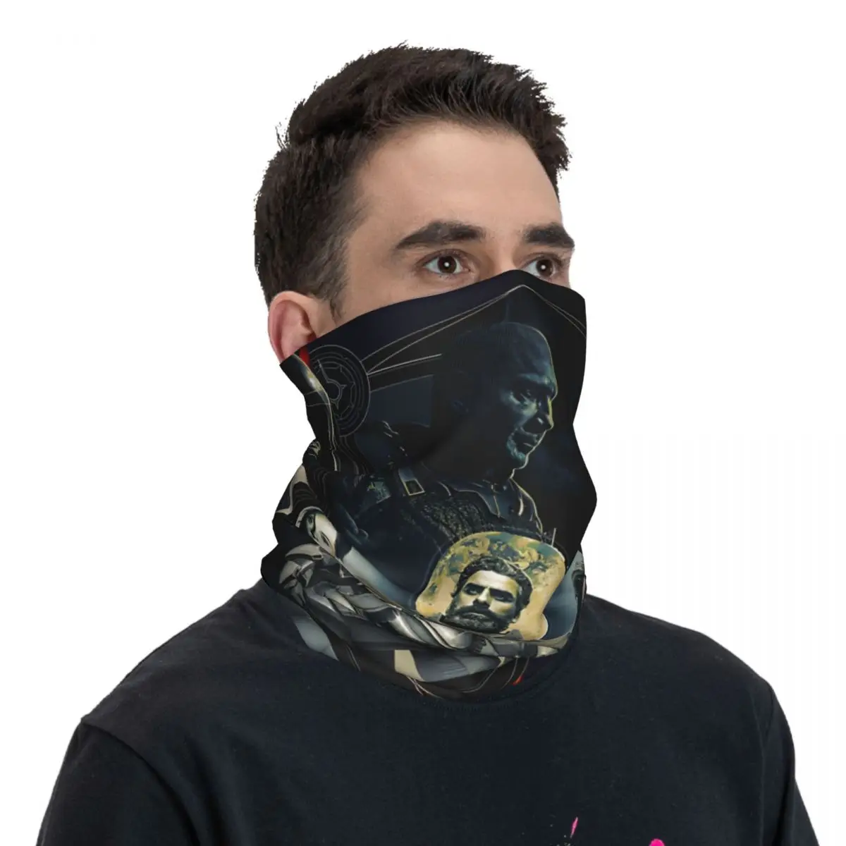 Cool Bandana Neck Cover Motorcycle Club D-Dune Face Scarf Hiking Unisex Adult Windproof