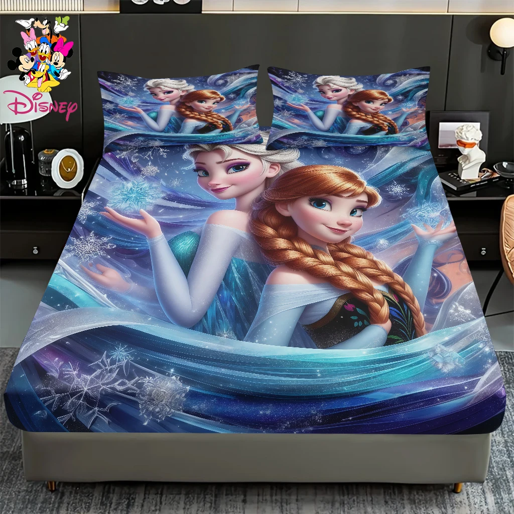 مجموعة ألواح ديزني فروزن المجهزة مكونة من 2/3 قطعة، طباعة رقمية، هدية للعطلات للعائلة والأصدقاء، مريحة ولطيفة وناعمة