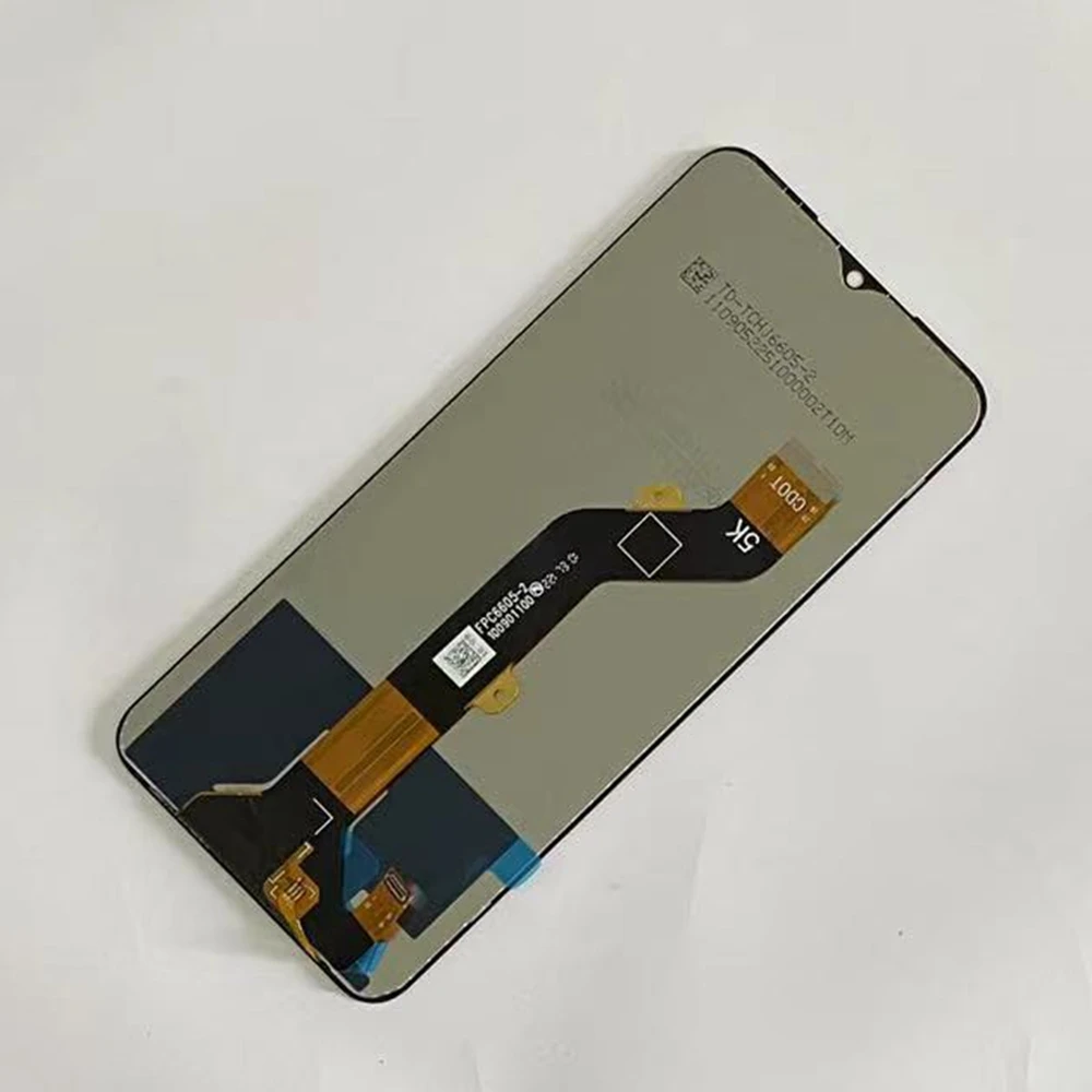 Oryginał dla Tecno Spark 8C KG5k KG5j KG5n Wyświetlacz LCD Ekran dotykowy Digitizer Zespół dla Tecno Spark8C Wyświetlacz z ramką