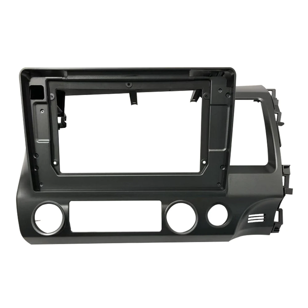 10.1 Inch For Honda Civic 2006-2011 Car Android Radio MP5 Player Casing Frame 2Din Panel Head Unit Fascia Dash Cover Trim Kit