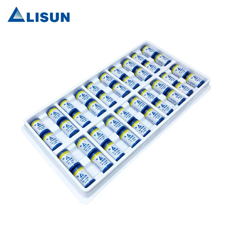 LISUN ER14250 LS14250 3.6V 1/2AA primary lithium battery for PLC industrial control programmer probe positioning device