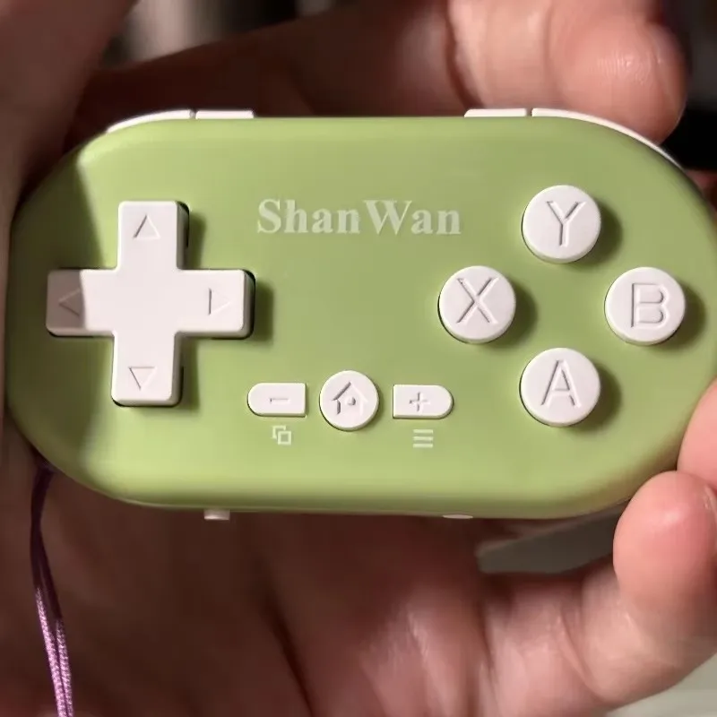 New Shanwan Lightweight Mini Wireless Bluetooth Collectible Game Controller Portable Multi Platform Wireless Connectivity