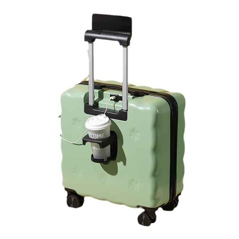 Cute Small Suitcase, Multi-functional Trolley Case, Small Spinner Code, Lightweight Cabin Suitcase