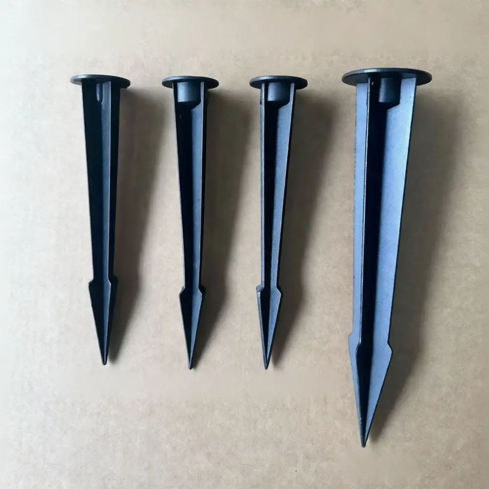 Metal Ground Stake Stand For Outdoor LED Floodlight Garden Spotlight Holder Fixed Support Pole For Landscaping Yard Decor