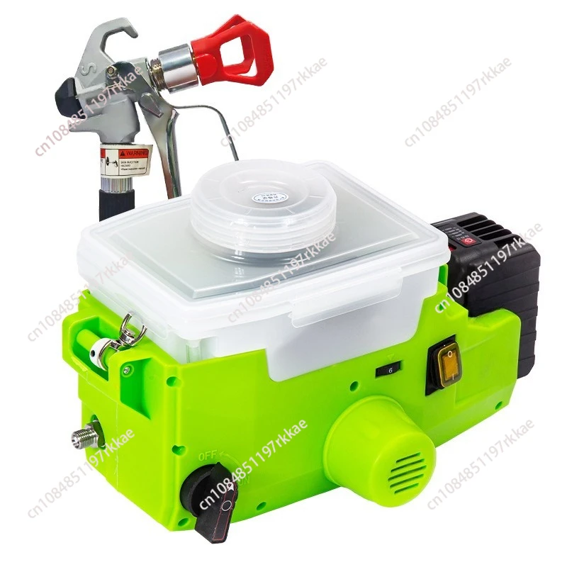 Lithium Battery Repair Sprayer Charging Portable High Voltage Airless Sprayer Paint Latex Paint Sprayer