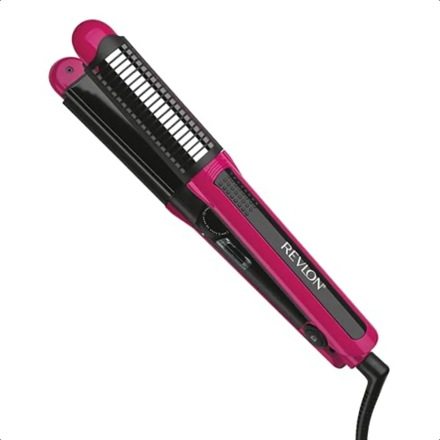 

REVLON Perfect Match Flat Iron 2in1 Выпрямитель для волос и щипцы для завивки тройного масла помогает снизить повреждение тепла Восстанавливает волосы