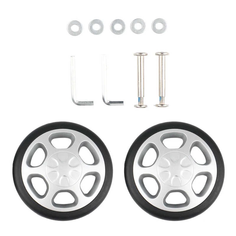 

ASDS-Luggage Accessories Wheels Aircraft Suitcase Pulley Rollers Mute Wheel Wear-Resistant Parts Repair 85X20mm