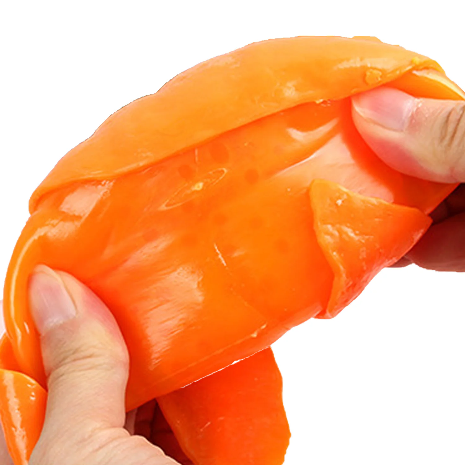 Bolha grande pérola laranja alívio do estresse brinquedo pitada música, recuperação lenta brinquedo criativo ferramenta de alívio do estresse brinquedo de alívio do estresse