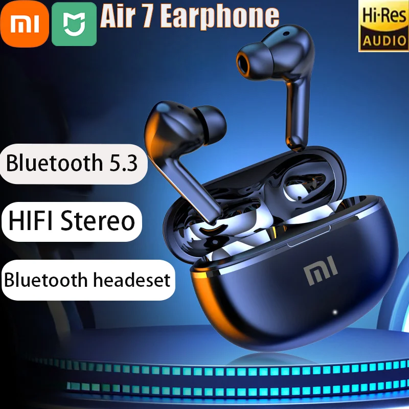 Xiaomi Air 7 Earphone TWS Bluetooth Headset HiFi Wireless Mic Noise Reduction Earbuds Waterproof Game Motion Headphone New ﻿