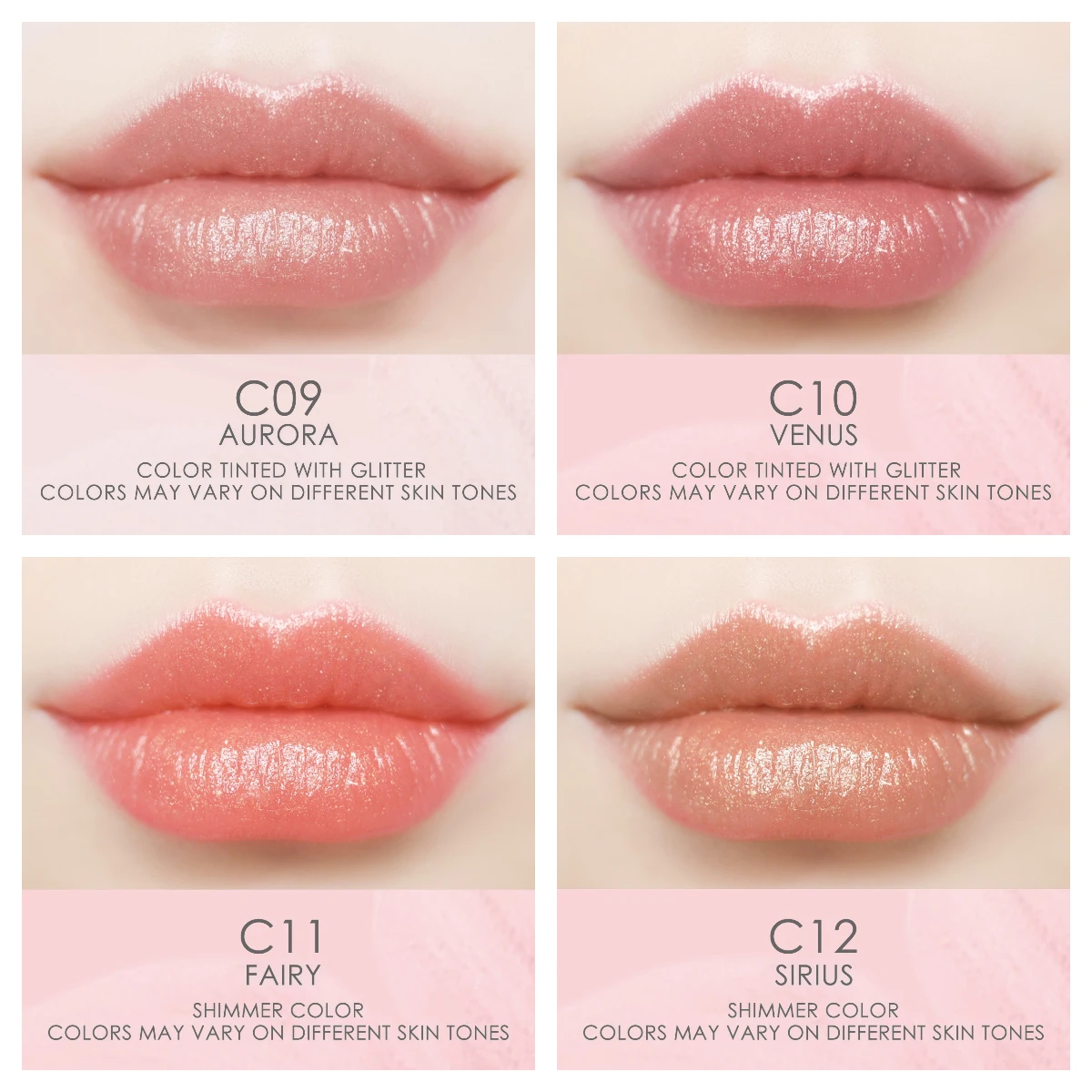 CATKIN SPARKLING LIP BALM MOONLIGHT COLOR-CHANGING LIP STICK - NEW SERIES