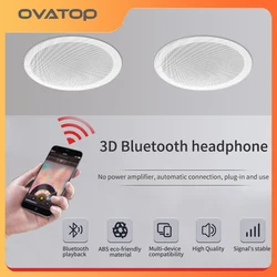 4-5Inch Built-in Amplifier Full Range Bluetoothback Cover Home Theater Background Music Good Quality Ceiling Speaker