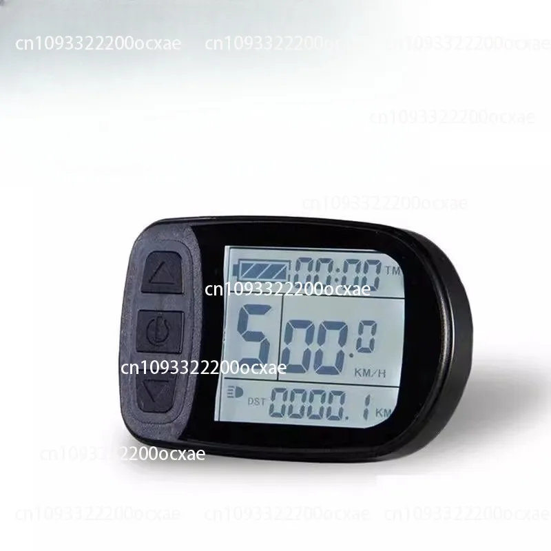 

Mountain bike bicycle modified lithium battery power with LCD5 liquid crystal instrument connector