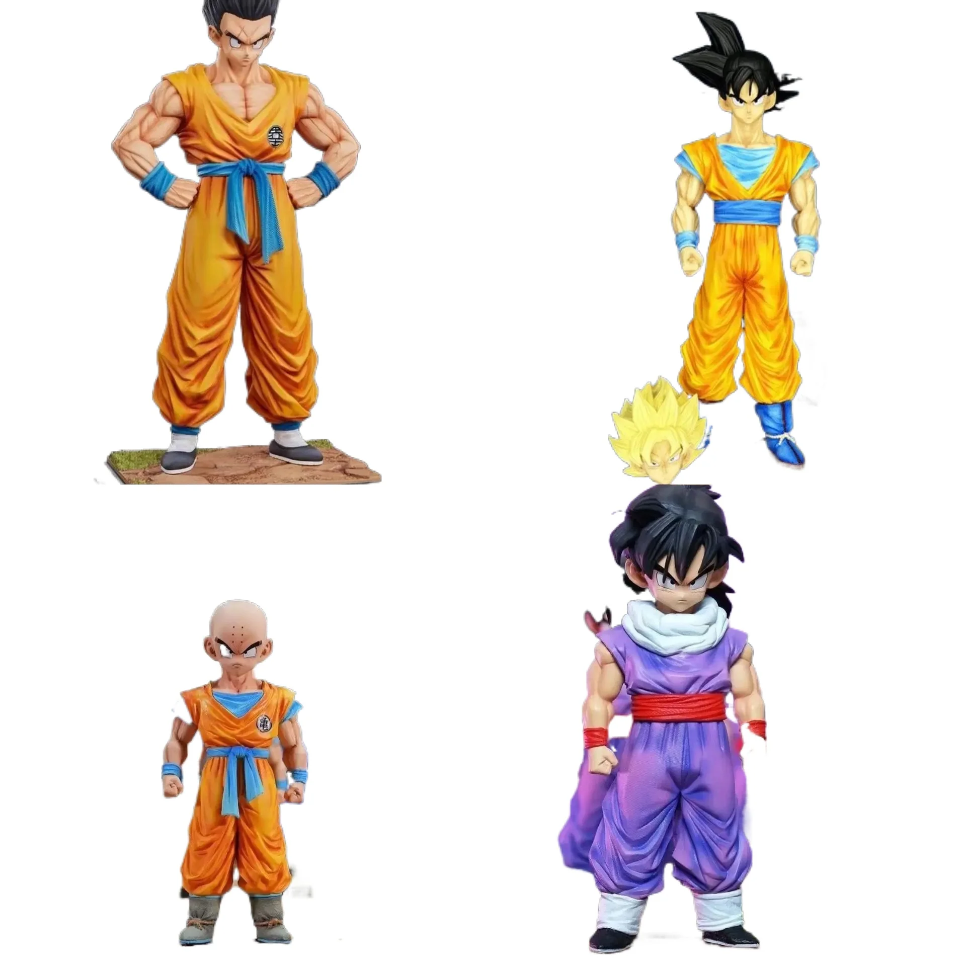 Figura de Anime Dragon Ball Z, figura de Gohan/Krillin, modelo de Pvc, muñeco de colección, decoración, modelo de figurita, juguetes, regalo de cumpleaños