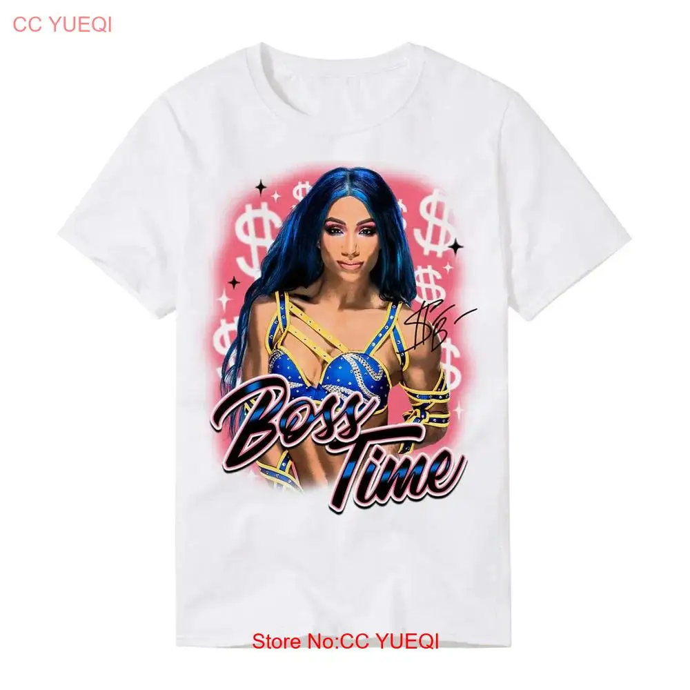 Sasha Banks Best Time Cotton Unisex All Size S To 5Xl T-shirt V666