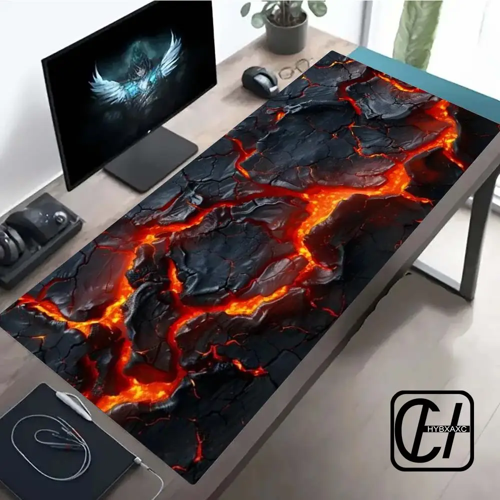 3D Visual Geometric Pattern Mouse Pad Large Computer Office Table Mats XXL Anti-slip HD Gaming Keyboard Mousepads Long Desk Mat