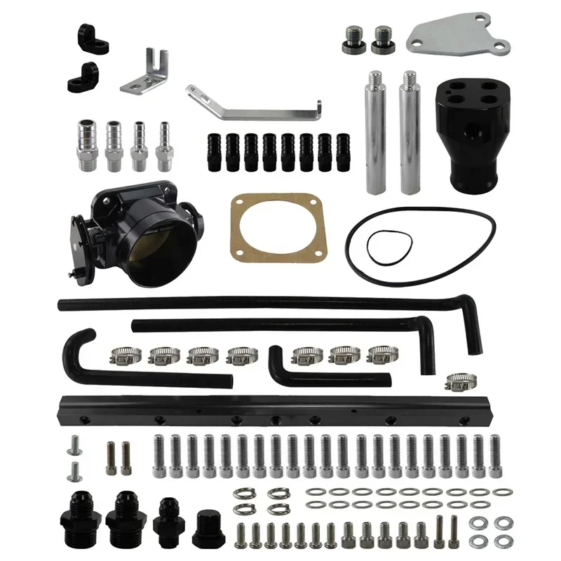 

Комплект впускного коллектора с дроссельной заслонкой 90 мм для Nissan Skyline ECR33 GTS GTS-T RB25 RB25DET 2.5L, алюминиевый, 1993-1998 гг.