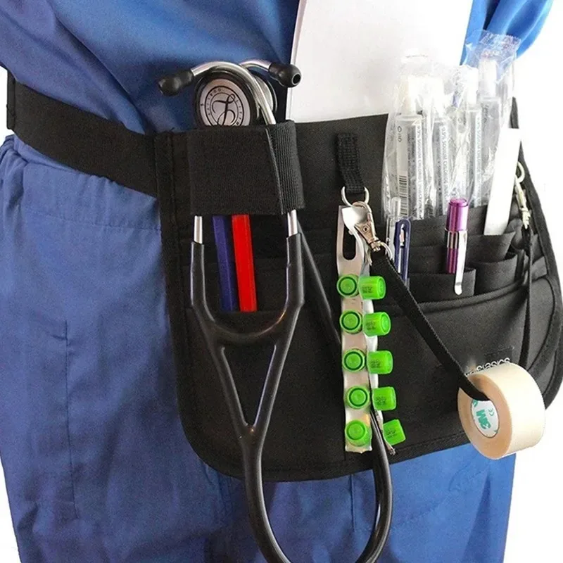 

Fanny Pack Nursing Belt Organizer For Women Nurse Waist Bag Shoulder Pouch Nurse Organizer Belt Waist Bag Pouch Case Nurse Apron