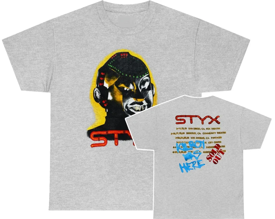 Styyx 1983 Kilroy Wass Here Tourr tshirt