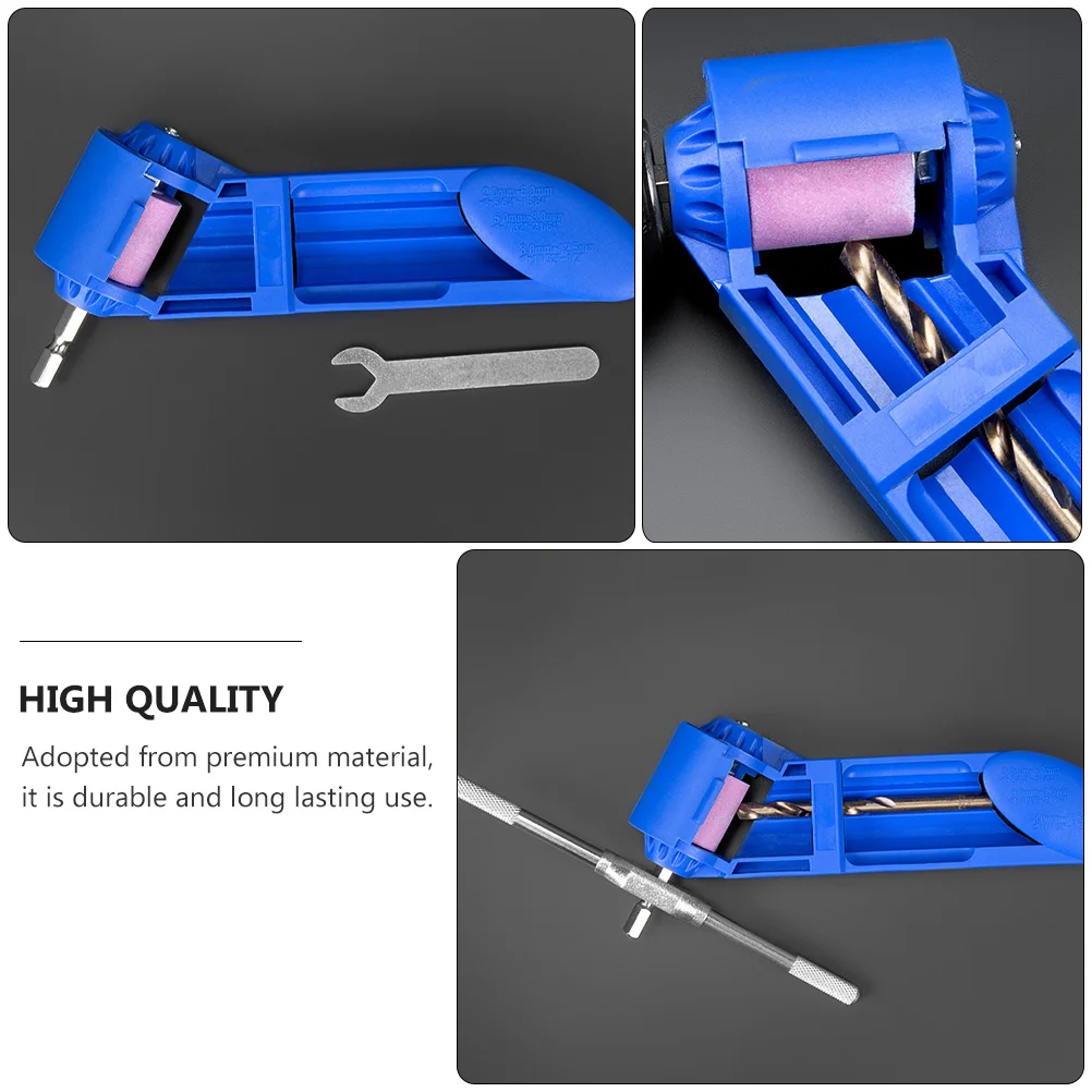 

1Set Electric Drill Bit Sharpener Portable Corundum Grinding Wheel Fast Replacement Sharpening Tool Repair Drill Bit Grinding