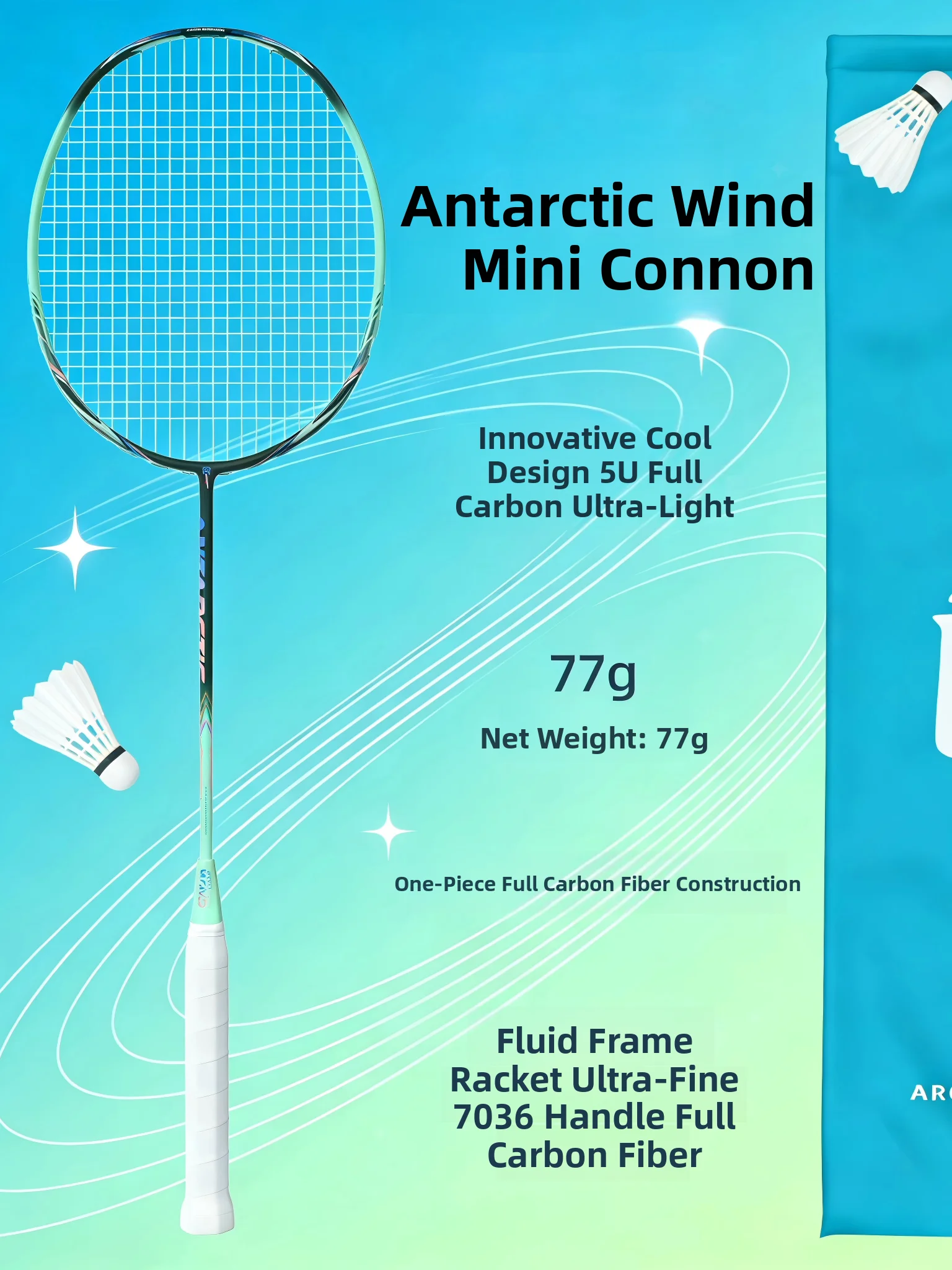 raquette-de-badminton-antarctic-wind-connon-5u-en-fibre-de-carbone-integrale-ultra-legere-haute-performance-type-offensif-pour-adultes-pour-les-amateurs-de-sport-et-de-fitness