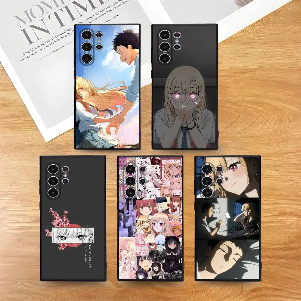 

My Dress Up Darling Anime Phone Case for Phone S series s21 s22 s23 s24 s25 FE Plus Ultra TPU Soft to Skin-friendly case
