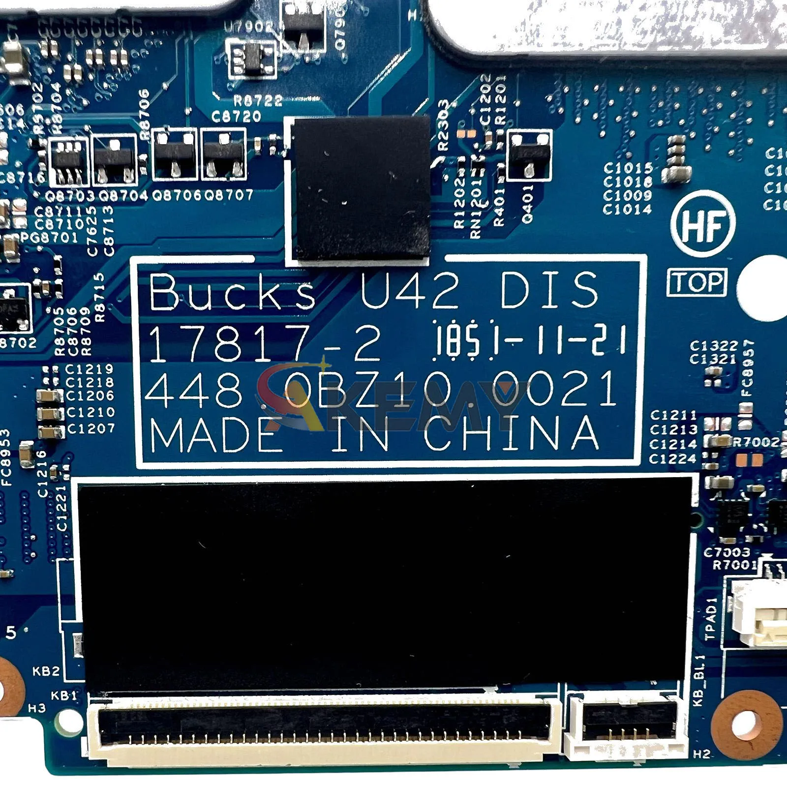 17817-2 untuk HP Pavilion X360 14-BA 14M-BA Motherboard Laptop 939382-601 939381-601 dengan CPU I5 I7 DDR4 100% Sepenuhnya Diuji