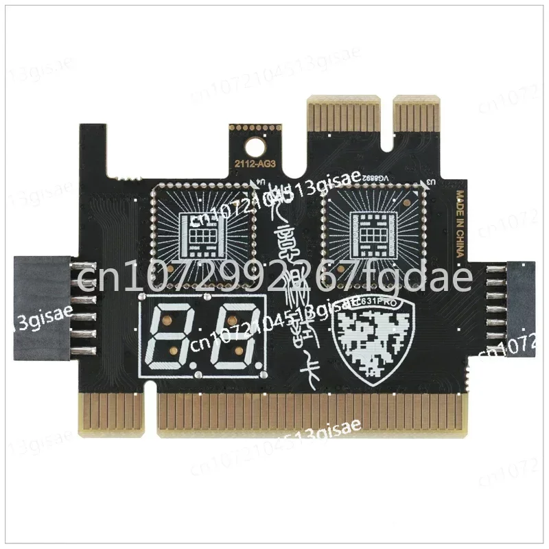 Imagem -03 - Analisador de Diagnóstico Universal Laptop Motherboard Tester Depurar Cartões Laptop pc Pci Pci-e Mini Pci-e Lpc Tl631 Pro