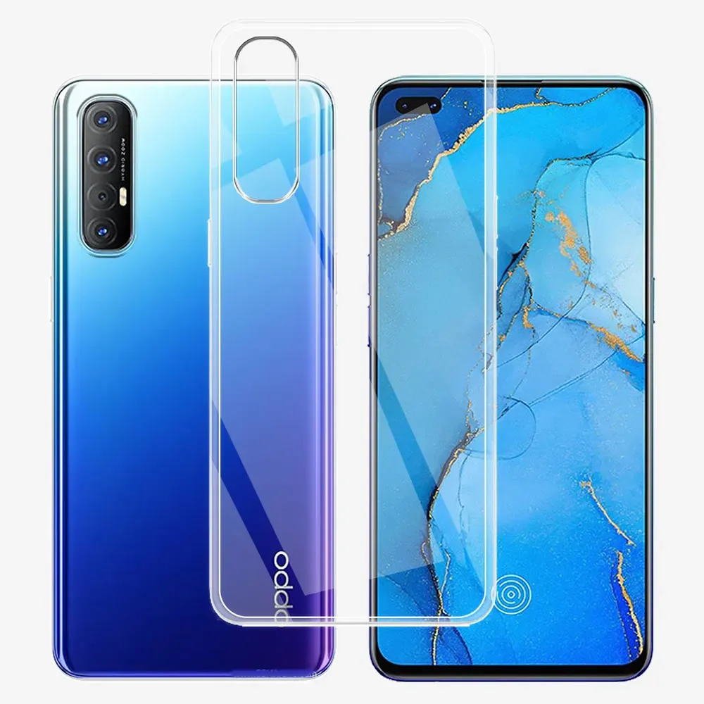 For Oppo Find X2 Neo Case Ultra Thin Silicone Soft TPU Clear Back Cover For Oppo Find X2 Lite Coque For OPPO Find X2 NEO Fundas