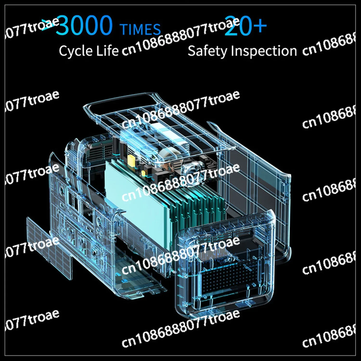 High power camping portable outdoor energy storage power supply