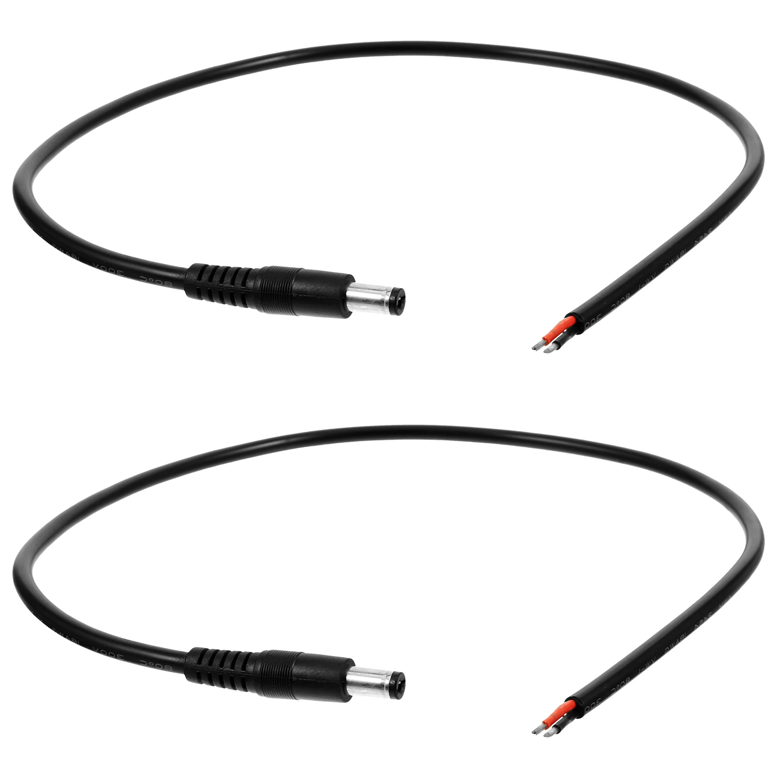 

2 Pcs DC Power Pigtail Cable Stable Audio Signal Transmission Compatible Various Audio Devices Power Cord Replacement DC Plug