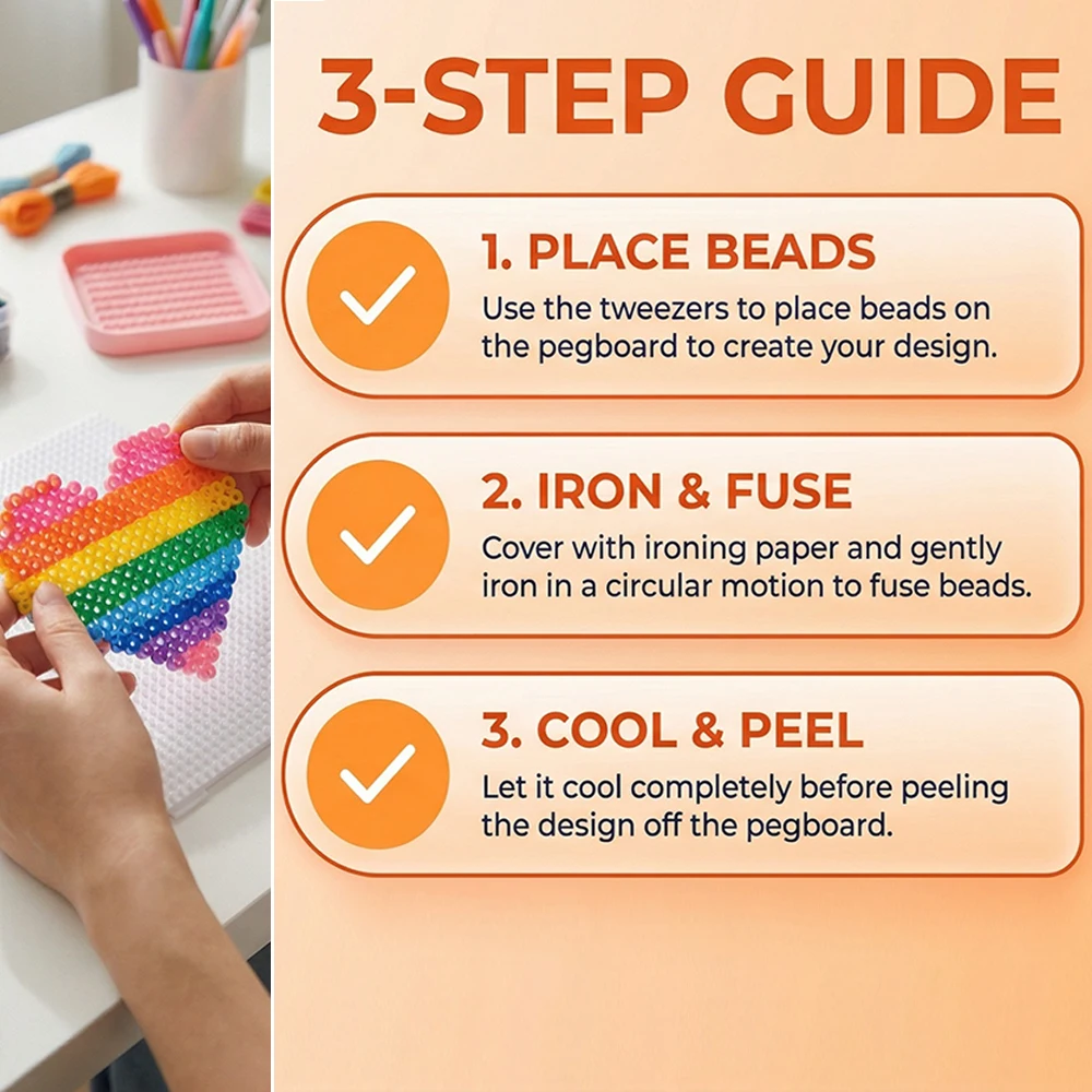 Perler Beads Set Making Kit 4
